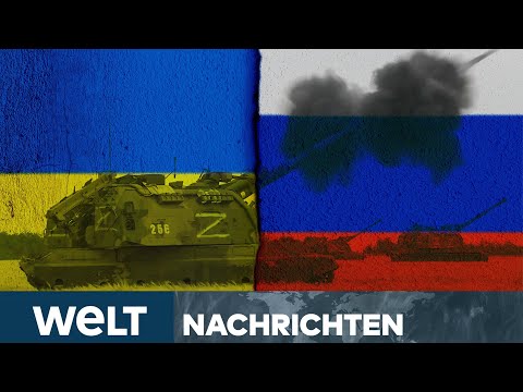PUTINS KRIEG: Russische Offensive stockt – Ukraine fordert mehr "echte Waffen" | WELT Stream