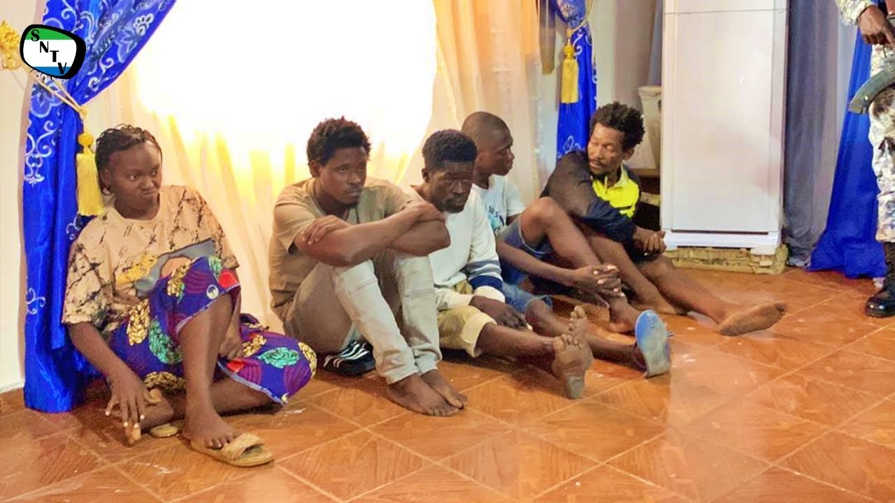 BREAKING: Sierra Leone Police Display Five Arrested With KOOSH...