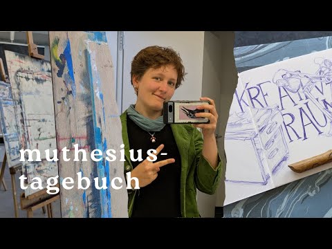 ART VLOG: Meine erste Woche im Design-Studium @MuthesiusKunsthochschule