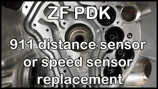 UPDATED: 911 distance and speed sensor replacement