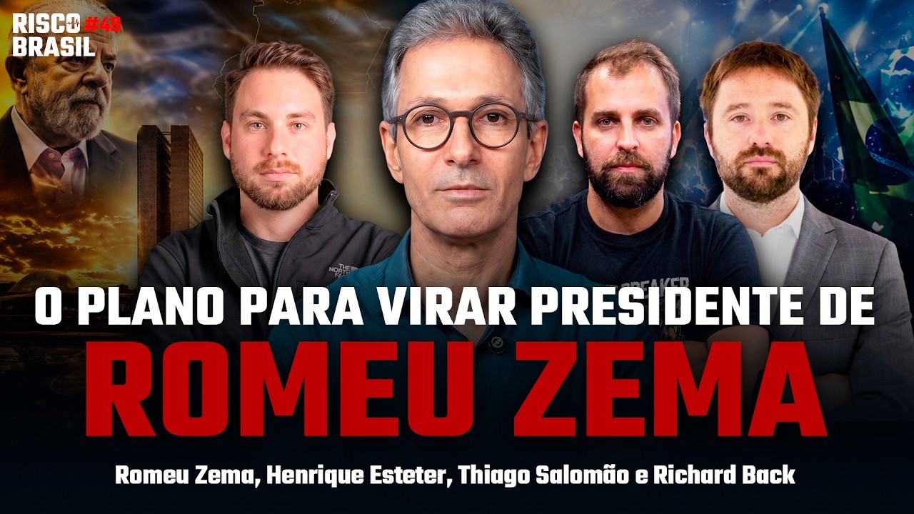 ROMEU ZEMA: PROPOSTAS, PLANO DE GOVERNO E ELEIÇÕES 2026 | Risco Brasil #49