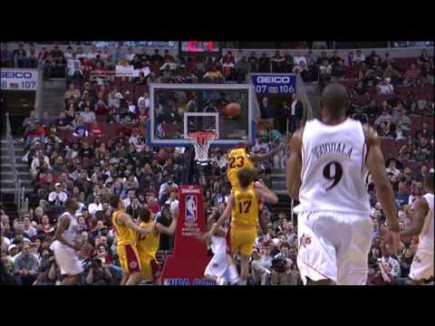 LeBron James Highlights Vs 76ers HD 1080i