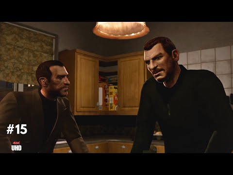 Grand Theft Auto 4: The Complete Edition Gameplay Walkthrough Part 15 - PC 4K 60FPS@RockstarGames