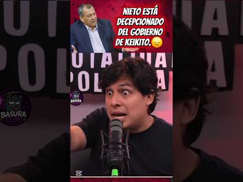 Nieto está decepcionado 😞 #parati #keikofujimori #seguridad #noticiasperu #curwen #shorts #viral