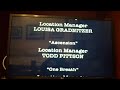 FIN DEL VHS DE EXPEDIENTE X ABDUCCION