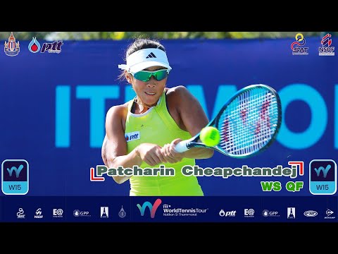 ITF World Tour W1 WS QF - Patcharin Cheapchandej vs Yao Xinxin4