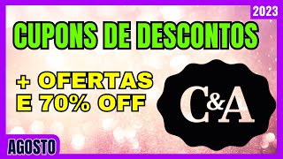 Consegui Vários Cupons de Descontos da CEA - Cupons de Agosto 2023