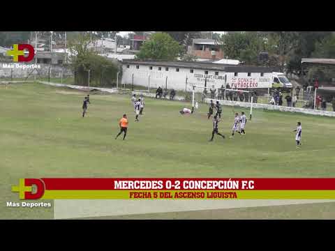MERCEDES 0 - CONCEPCIÓN FC 2 - FECHA 5 - ASCENSO - LTF