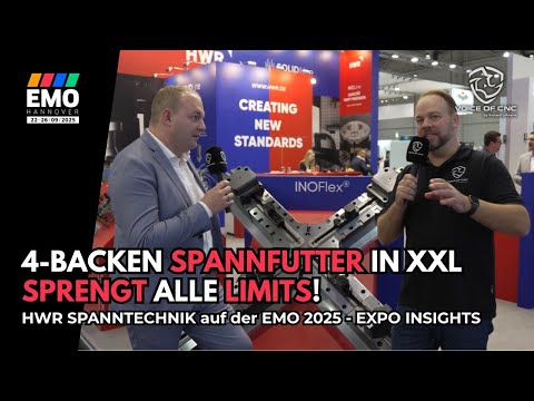 4-Backen Spannfutter in XXL sprengt alle Limits | VOICE OF CNC