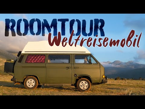 ROOMTOUR World travel VW Bus T3 - 2WD Syncro 130 PS AFN