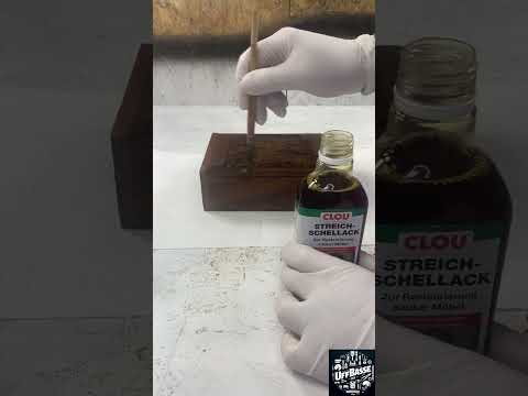 Möbel restaurieren mit Schellack von CLOU