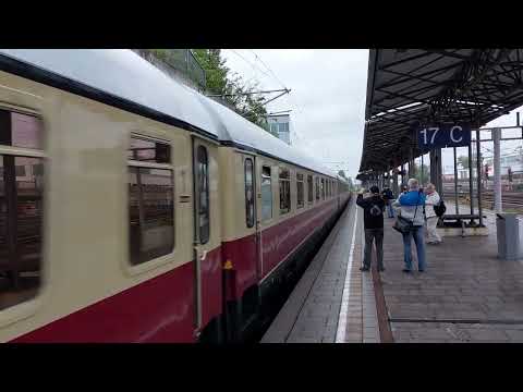 Fahrt im Stil der 70ziger Jahre TEE/Rheingold nach Rügen zum Ostseebad Binz.