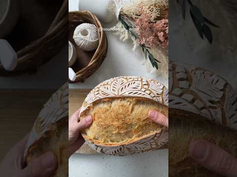 Sourdough scoring idea! #bread #foodie #baking #sourdoughbaking #shortsfeed #yummy