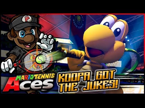 KOOPA GOT THE JUKES!! | Mario Tennis Aces Gameplay w/ @PKSparkxx