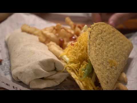 🍴 Del Taco Beef Burrito and Fries 📢 Del Taco Review