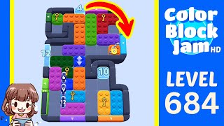 Soluzione del Livello 684 di Color Block Jam