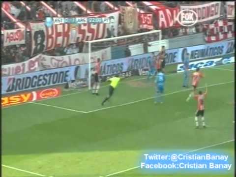 Estudiantes 2 Arsenal 1 (Relato Nicolas Campolongo) Torneo Inicial 2012 Los goles