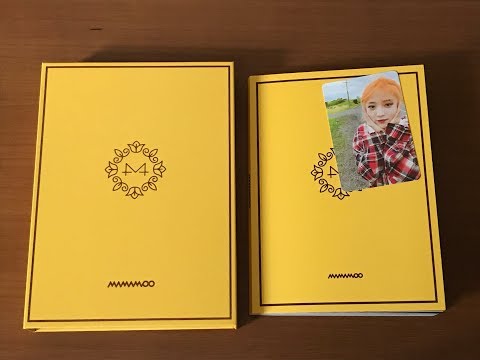 Unboxing MAMAMOO 마마무 6th Mini Album Yellow Flower