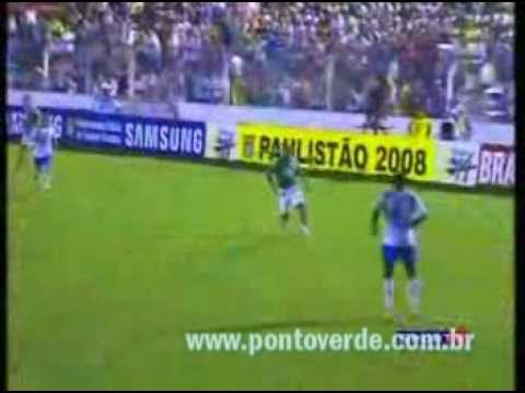 PAULISTA 2008 - PALMEIRAS 1 X 1 RIO CLARO - GOL