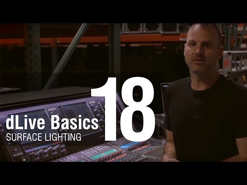 Mike Bangs - dLive Basics 18 - Surface Lighting