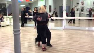 Soltadas. Class Elvira Malishevskaya y Alex Barbolin.