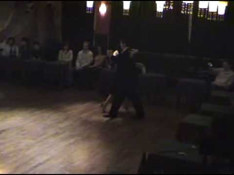  Pablo Rodriguez  and  Eva Garlez  are  dancing  to  the  vals  "  Sonar Y Nada Mas  "