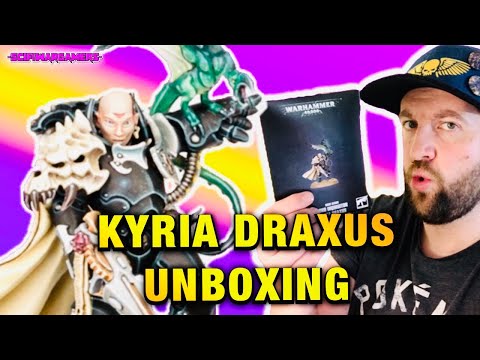 Lord Inquisitor Kyria Draxus Unboxing - Ordo Xenos - Warhammer 40k