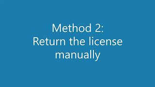 How To Return License To Server In Protastructure 2025