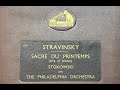 1931 PHILADELPHIA SYMPHONY ORCHESTRA con. LEOPOLD STOKOWSKI - The Rite Of Spring (Stravinsky) HMV