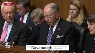 Grassley: Attorneys for other Kavanaugh accusers are 'stonewalling'