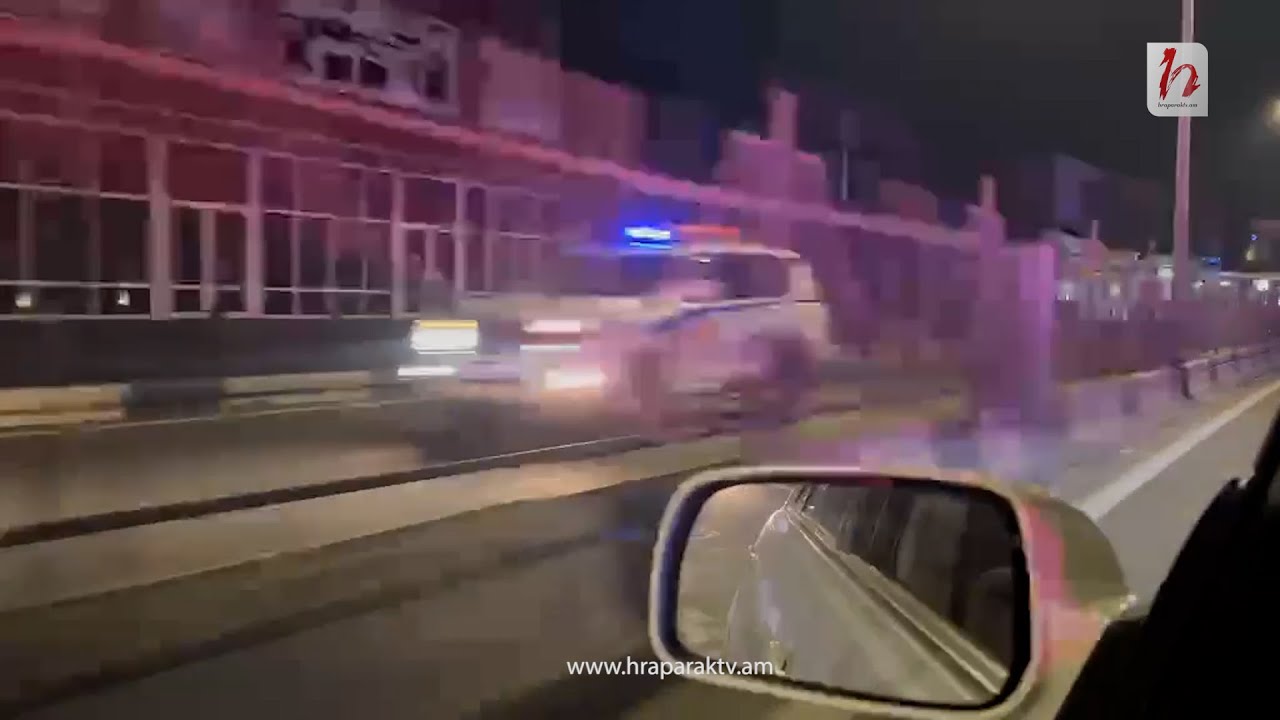 Փաշինյանի շարասյունը մտավ Երևան