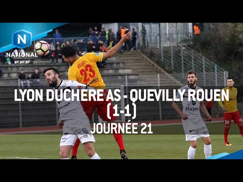 J21 : Lyon Duchère AS - US Quevilly-Rouen (1-1), le résumé