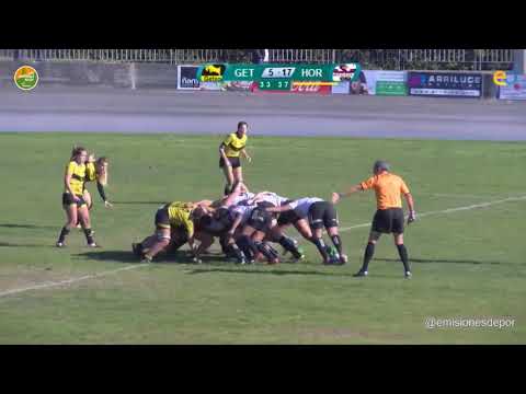 Liga Iberdrola de Rugby RESUMEN J4 Getxo v Hortaleza