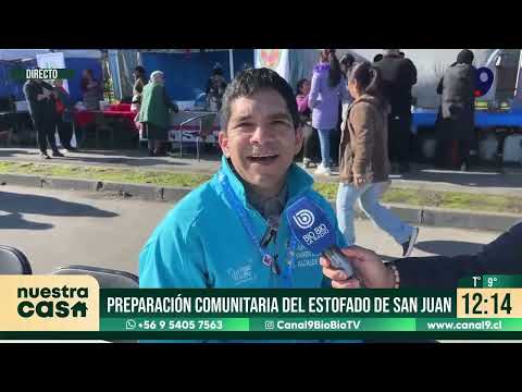 San Pedro de la Paz revive la tradición con estofado de San Juan para sus vecinos