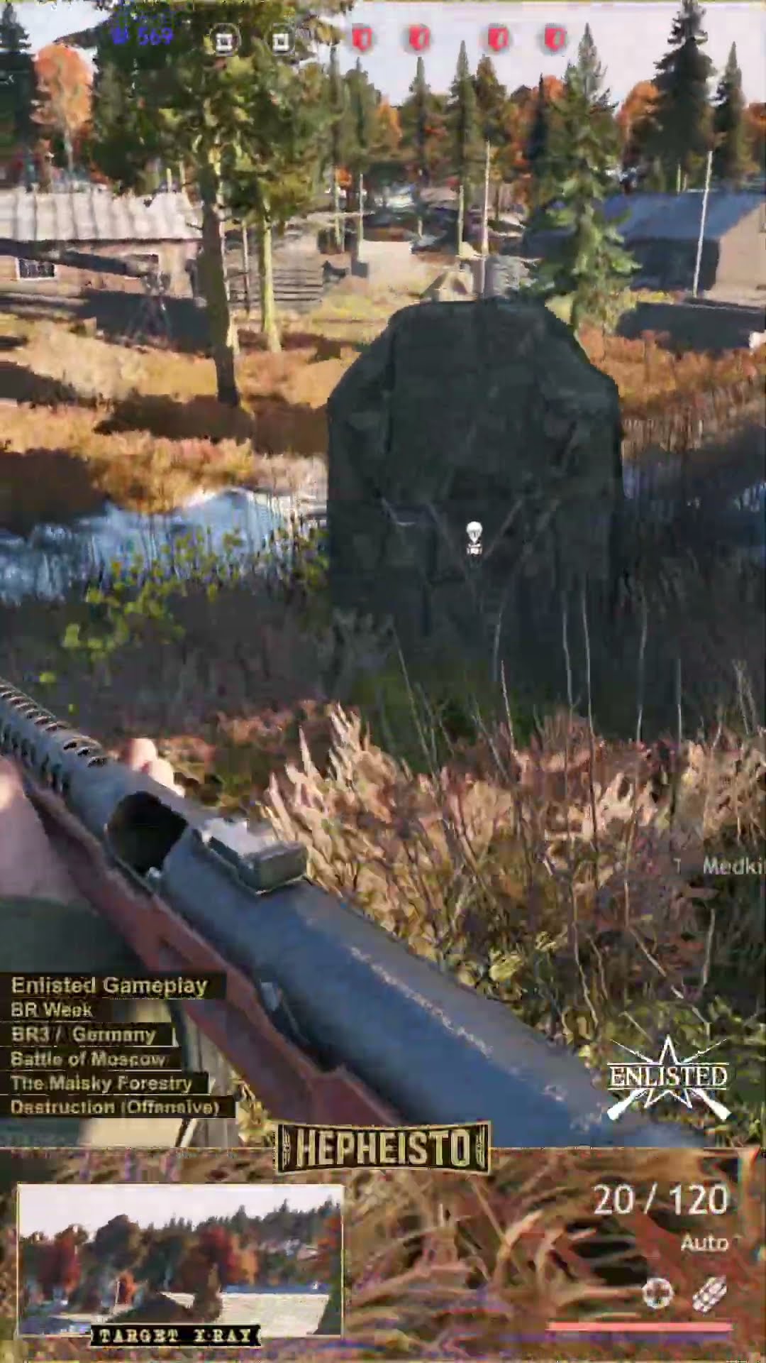 Paratrooper eliminates Tank T-28E with Panzerfaust 60