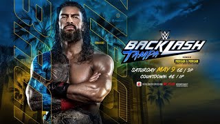 WWE Backlash 2026 Cold Open
