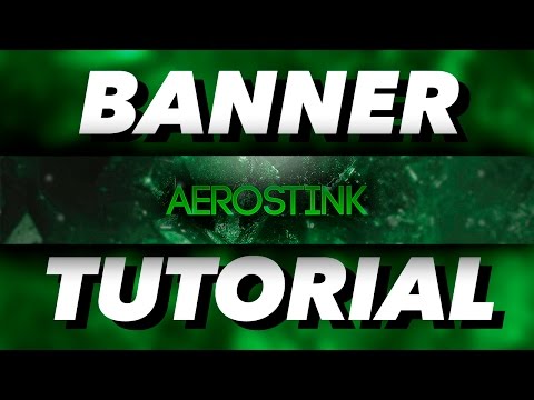 How To Make A YouTube Banner In Photoshop - Channel Art Tutorial 2016