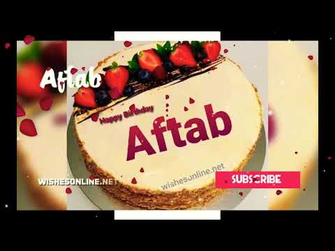 Aftab Happy Birthday Song | birthday wishes for Aftab | wishesonline.net