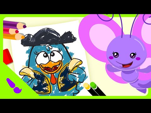 Galinha Pintadinha Mini - Pintura Mágica - Fui à Espanha