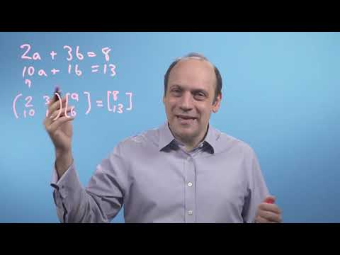 M4ML - Linear Algebra - 1.2 Motivations for linear algebra