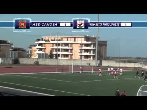 ASD - CANOSA- RINASCITA RUTIGLIANESE partita 18-3-12