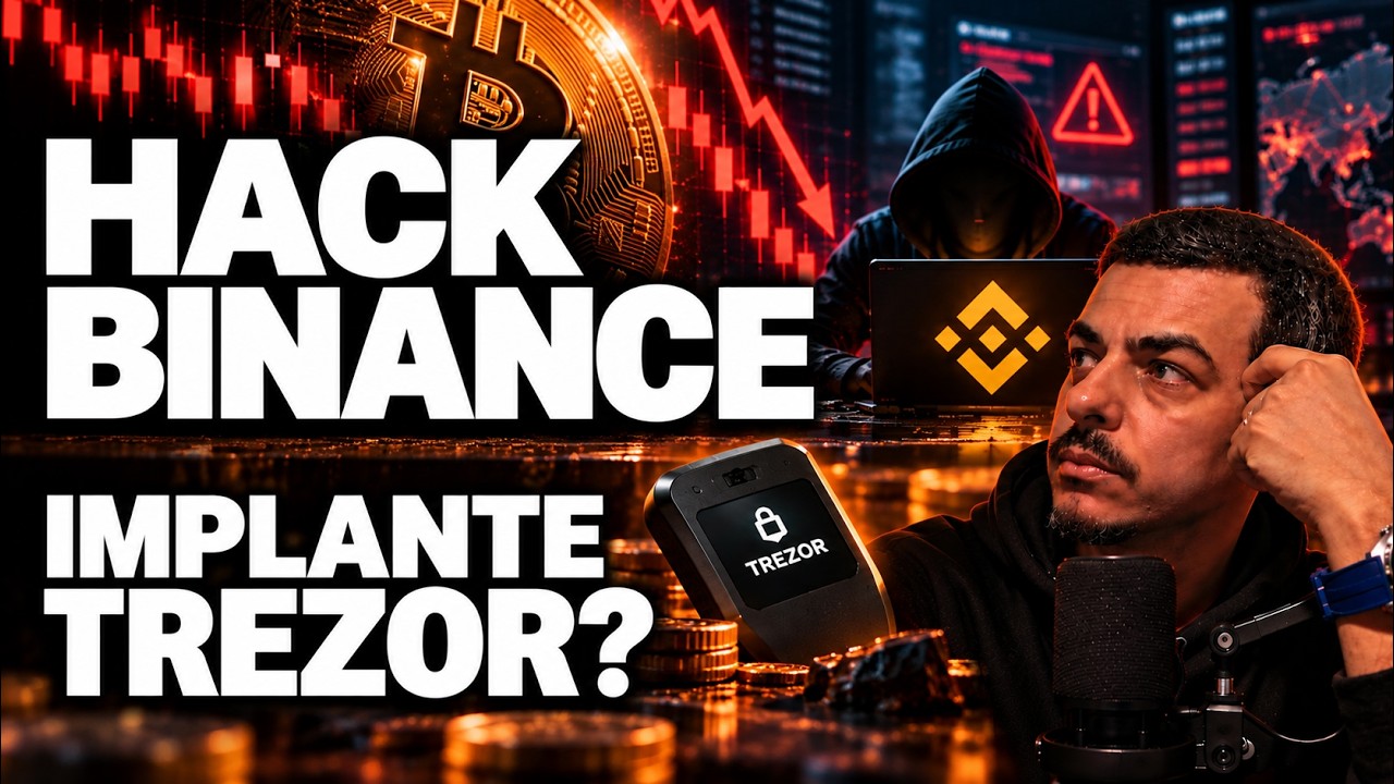 Bitcoin Agora - Urgente Hack Binance Atualização - Implante Trezor Safe 5