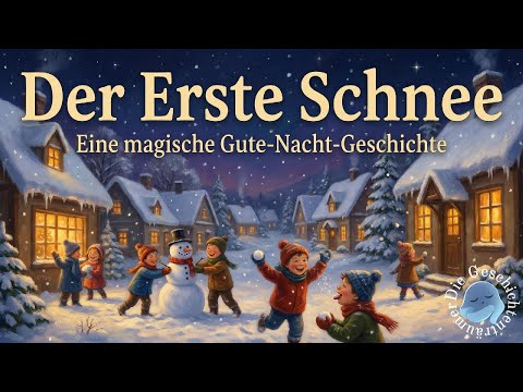 Der erste Schnee – Gute Nacht Geschichte für Kinder