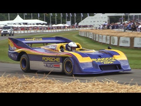 Porsche 917/30 Can Am - 1000+HP Twin Turbo Flat-12 Monster at Goodwood 2017!