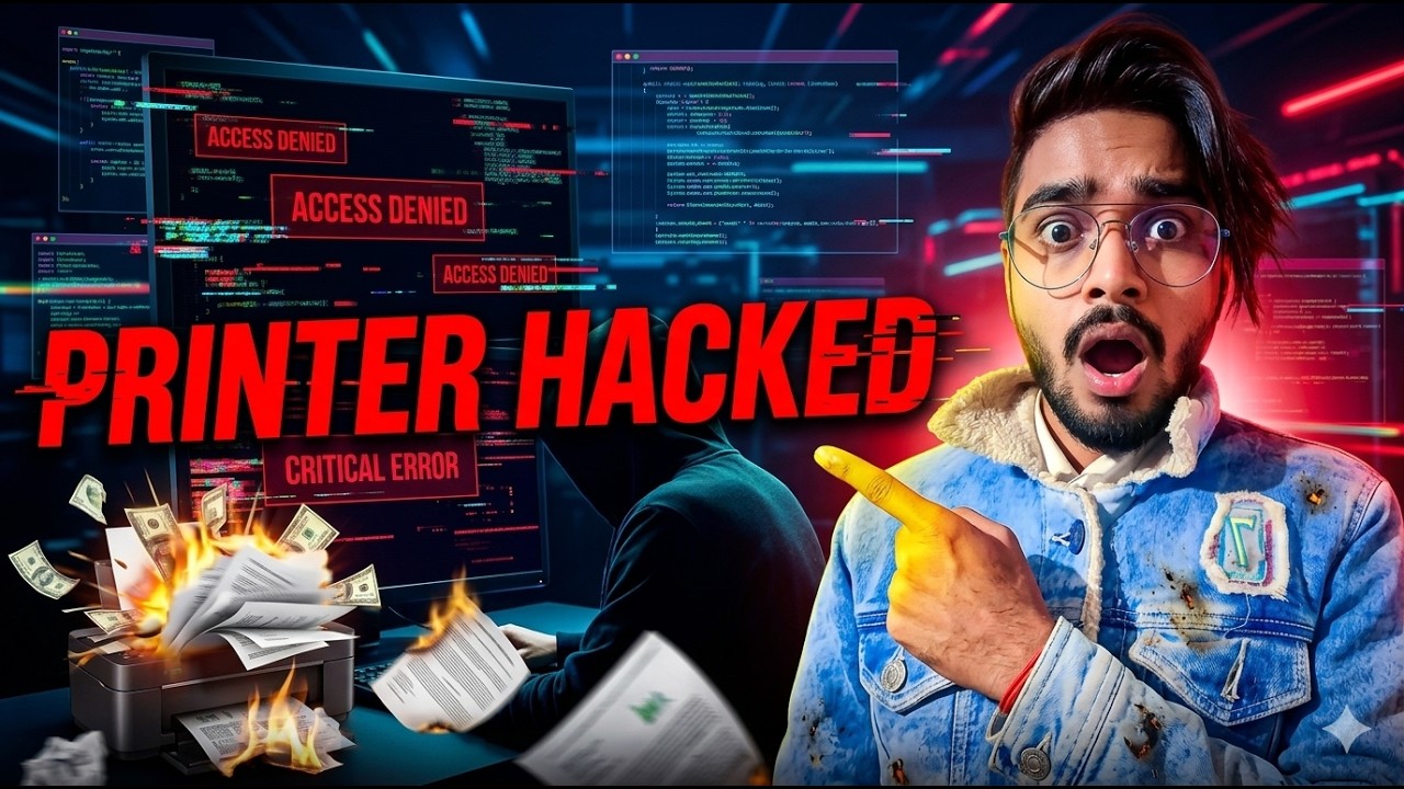 How Printers Get Hacked? 🧠 TryHackMe Lab Walkthrough (Step-by-Step) #ethicalhacking