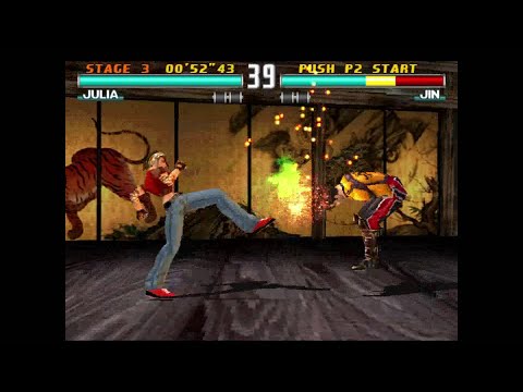 Julia With Nina Moves Gameplay  Tekken 3 (Arcade Version)