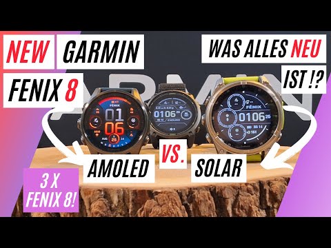 GARMIN FENIX 8 AMOLED VS. SOLAR | WAS ALLES NEU IST? - VERGLEICH ZUR FENIX 7 PRO & EPIX GEN2 PRO