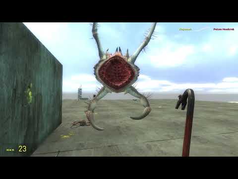 poison headcrab perfectly lands on my head