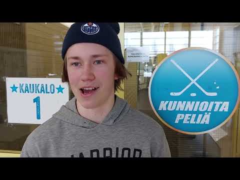 Tappara U16 Frans Viita haastattelu 19.3.2022.
