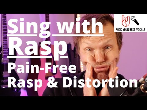 How To Sing With A Raspy Voice The SAFE Way! Sing RASPY without KILLING your voice!